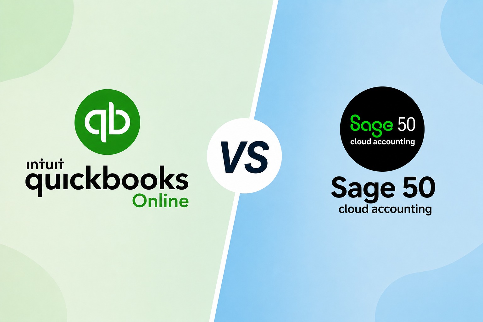 QuickBooks Online Vs Sage50 Cloud Accounting